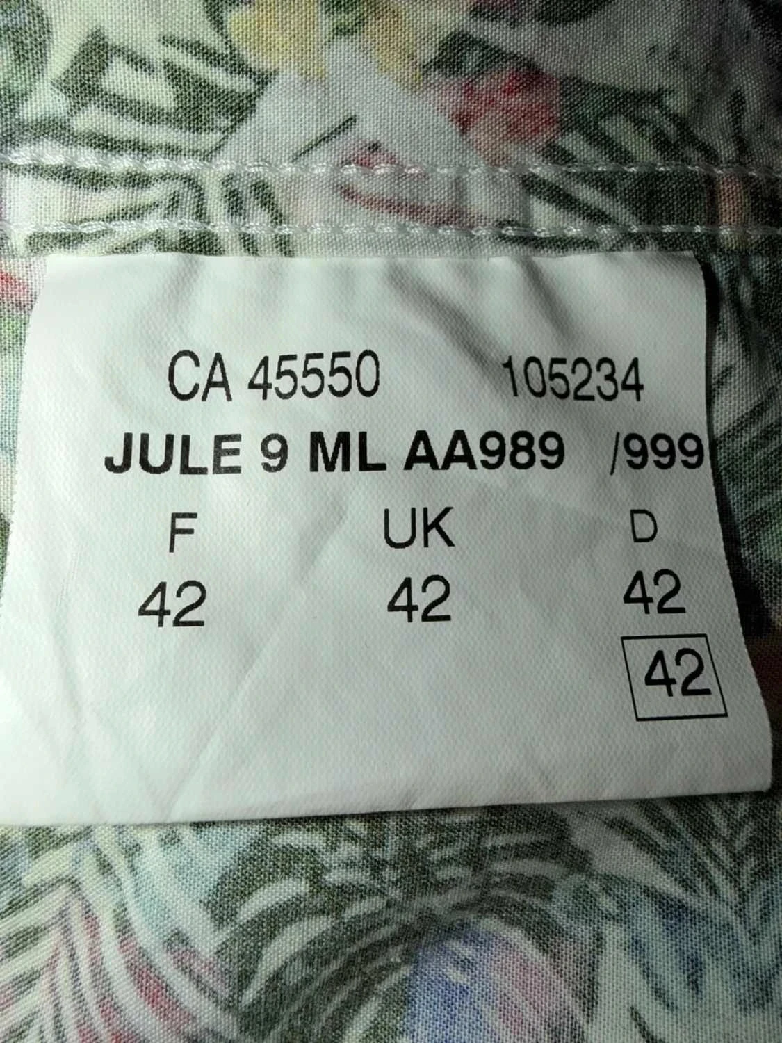 Chemise saint hillaire taille 42 made in France – photo 7
